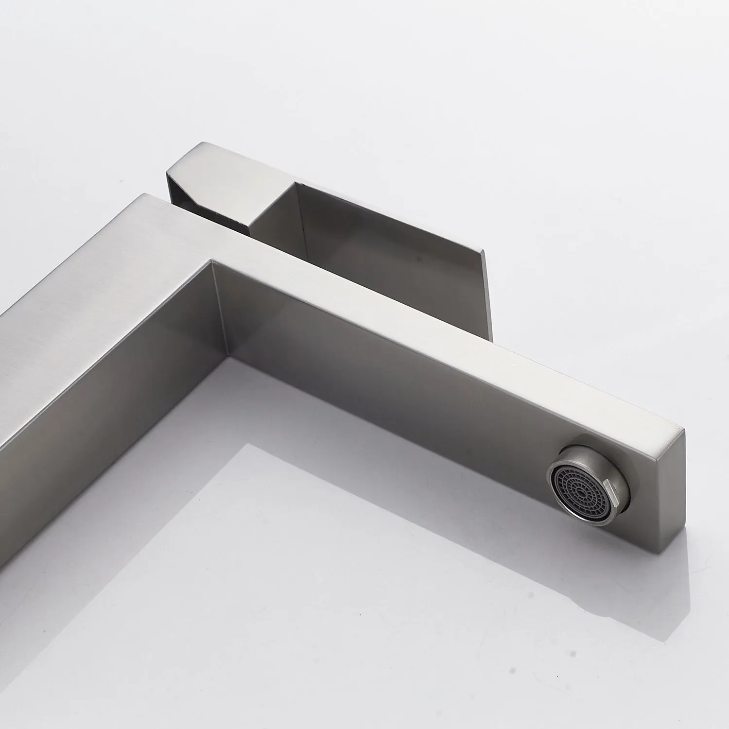 Смеситель для раковины высокий Shevanik S7011L, сатин