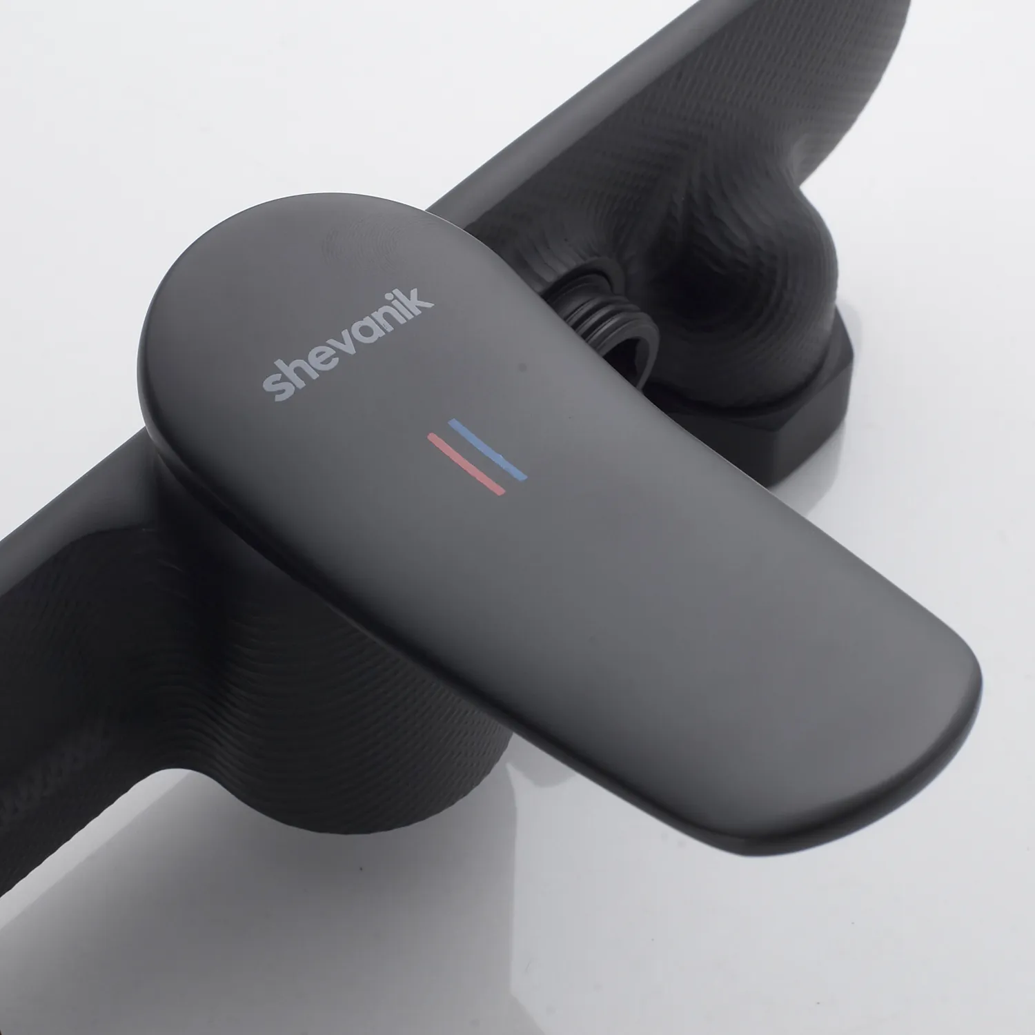 Гигиенический душ со смесителем Shevanik S4705H-1, черный