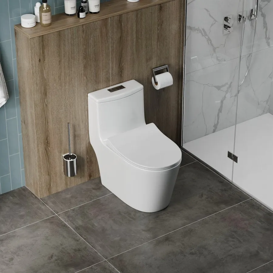 Унитаз напольный Maretti Florenza безободковый с микролифтом, FL10MNBM17-844, белый