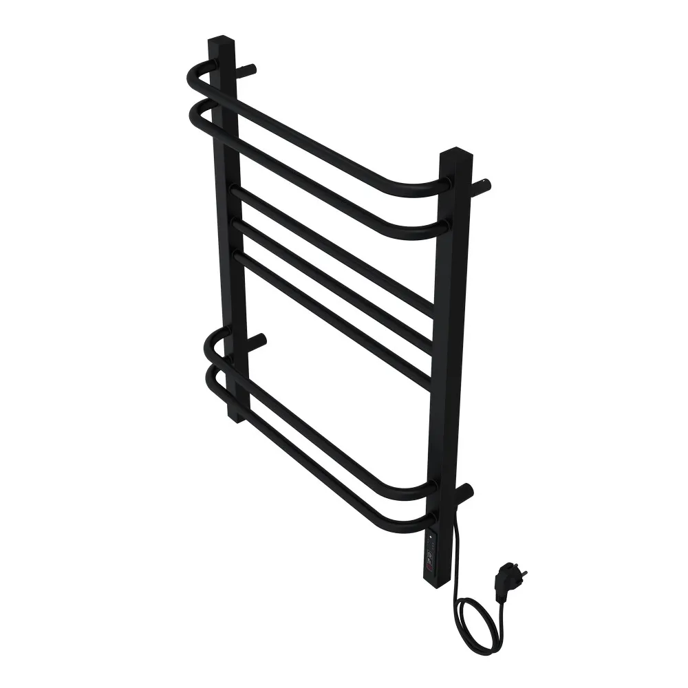 Полотенцесушитель электрический Aquatek Бетта П7 500х700, quick touch, черный муар