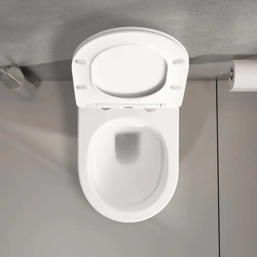 Унитаз подвесной WesnaArt NOVA 204-NOV03, белый