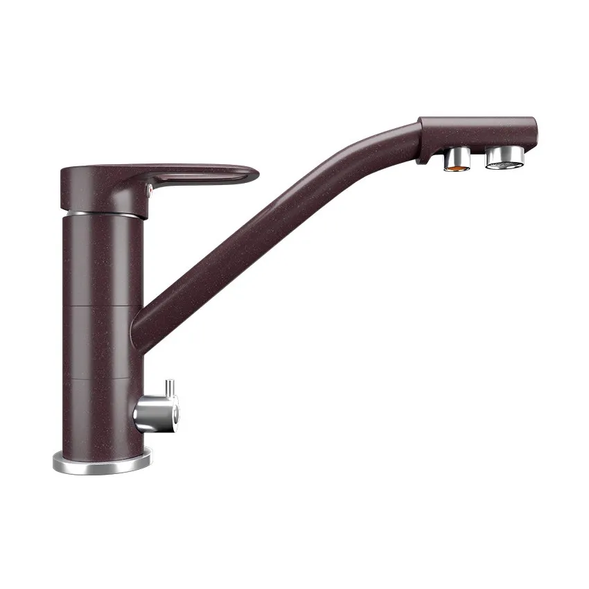 Смеситель для кухни Ulgran U-010-345, шоколад