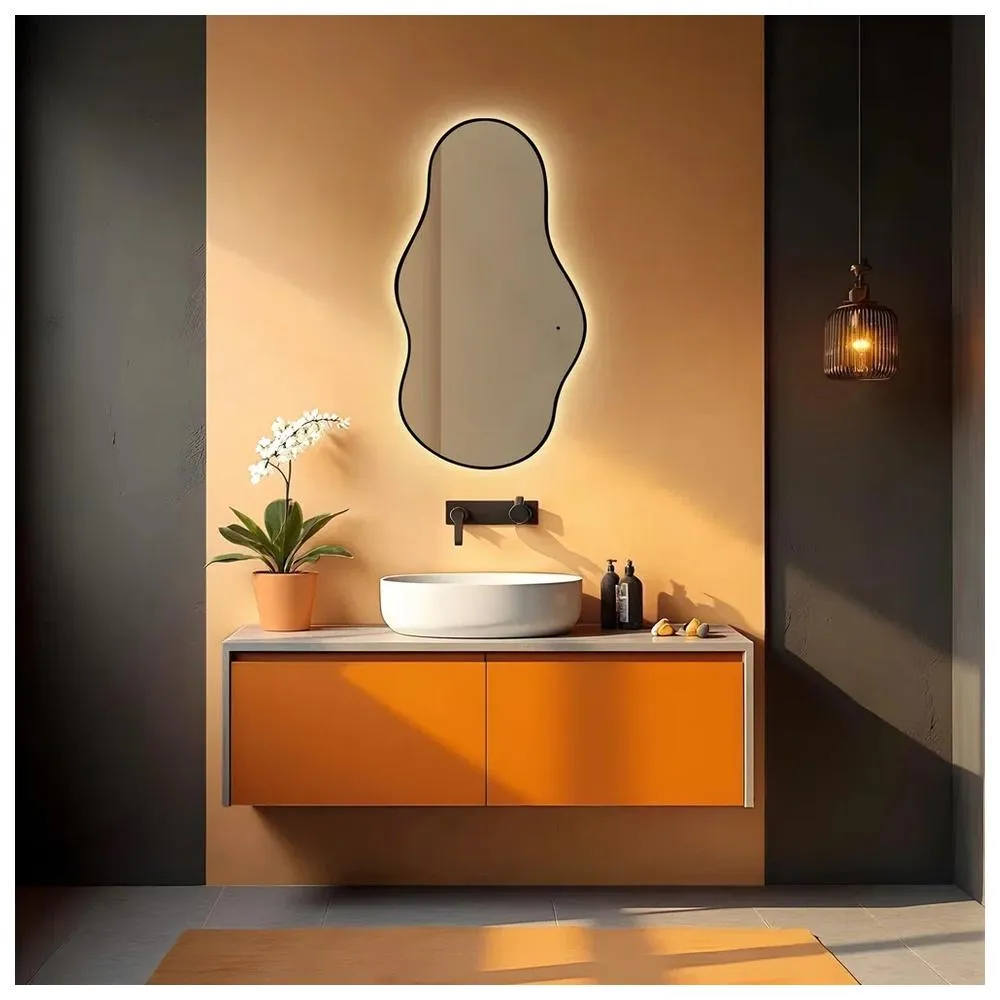 Зеркало Silver Mirrors Casper BLACK-ТХ 600х1100 (бесконтактный сенсор, гор/вер)