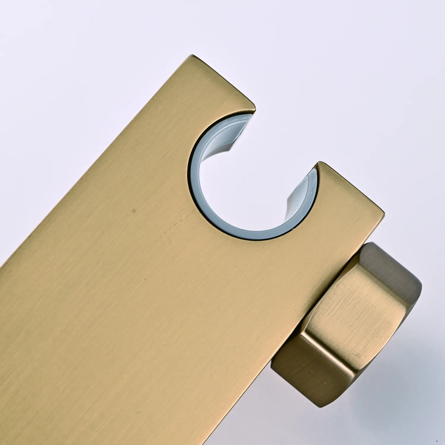 Гигиенический душ со смесителем Rose R1805G-1, золотой сатин