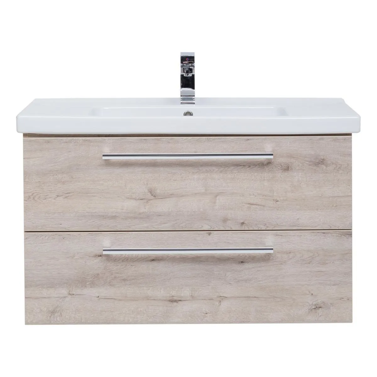 Тумба под раковину подвесная Dreja Gio 80 см, дуб кантри