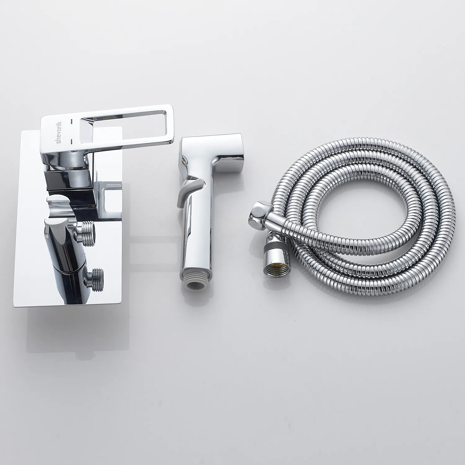 Гигиенический душ со смесителем Shevanik S6805, хром