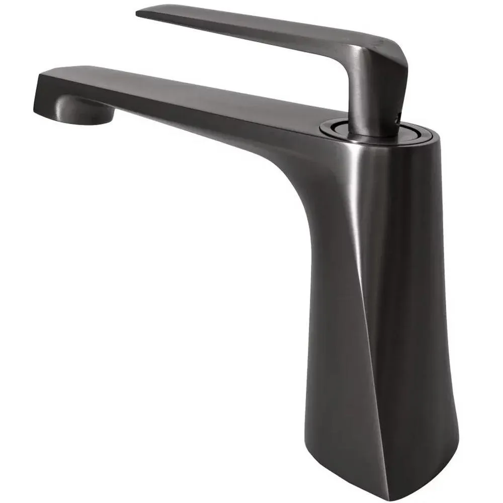 Смеситель для раковины Hansberge H1068BG, графит