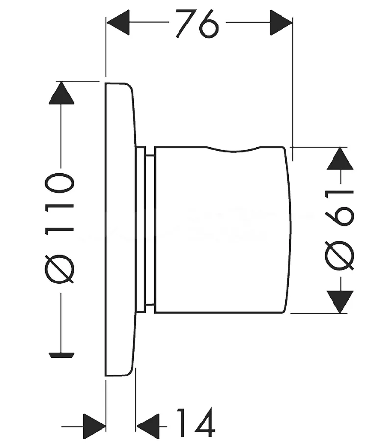 15932000STrio Set HG переключатель Trio/Quattro (15932000+15981180)