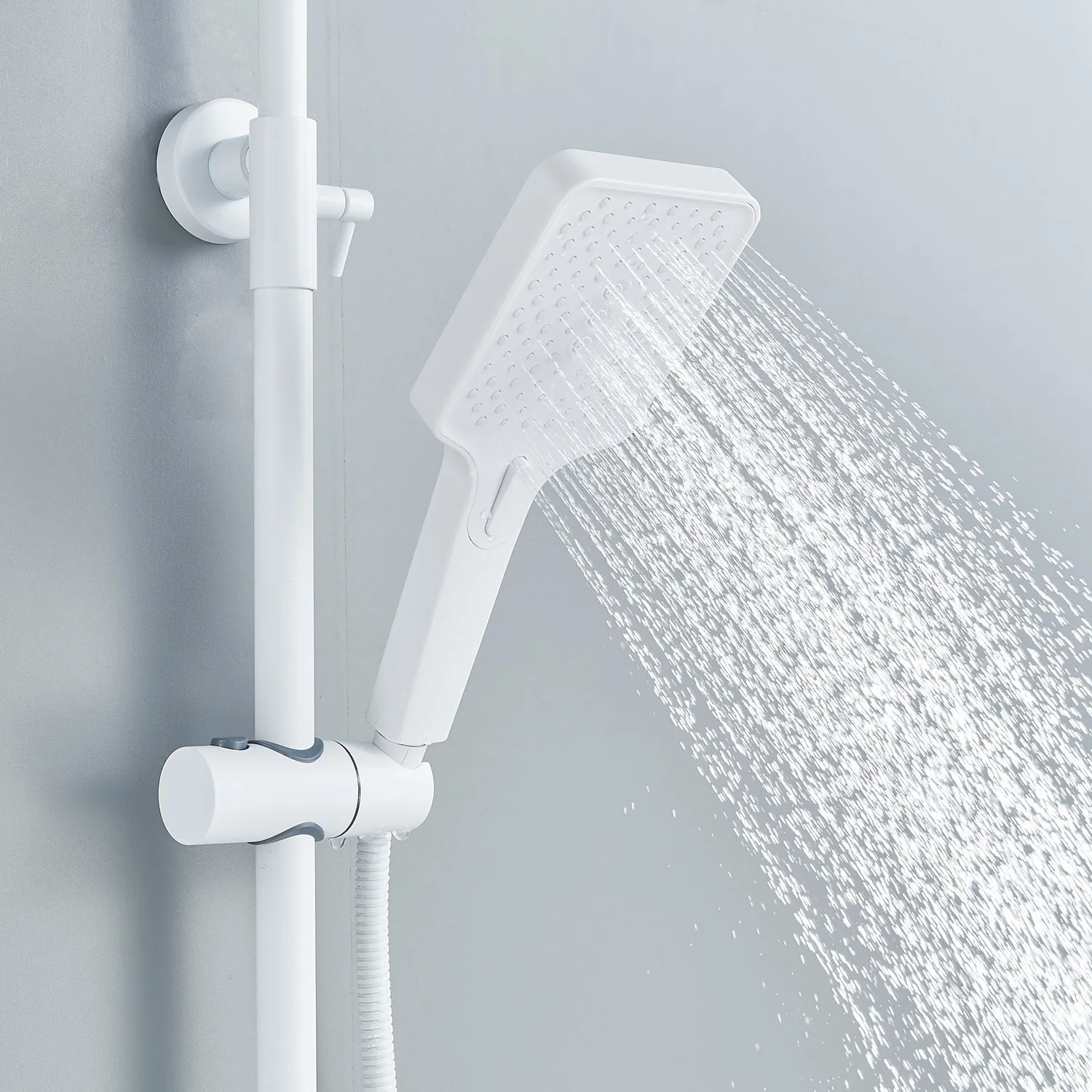 Душевая система Shevanik S6136C, белый