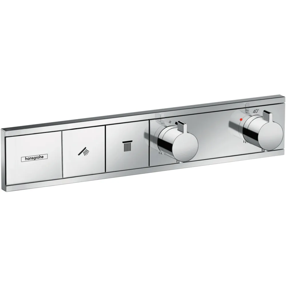 15380000S Set HG RainSelect термостатический смеситель для душа встройка 2 режима (15380000+15310180)