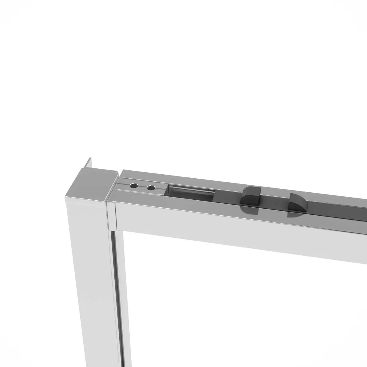 Душевая дверь Vincea Slim Soft (VDS-1SS100CL) 1000х2000 мм, хром, стекло прозрачное