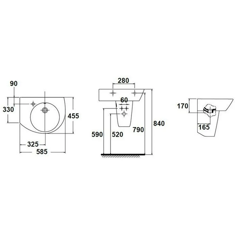 31433 GALA STREET полупьедестал для 31040