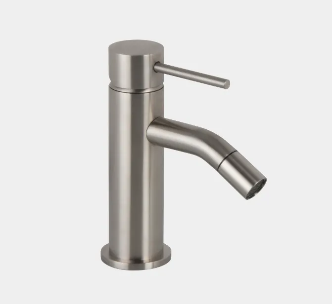 Смеситель для биде Fima Carlo Frattini Spillo Steel, нержавеющая сталь (F3072INOX)