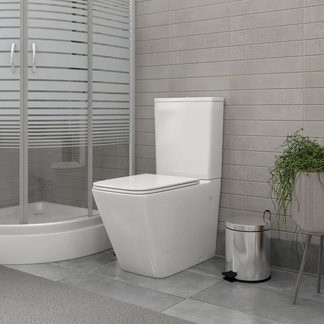 Унитаз напольный Maretti Umbria безободковый с микролифтом, UM10NBM42-844, белый