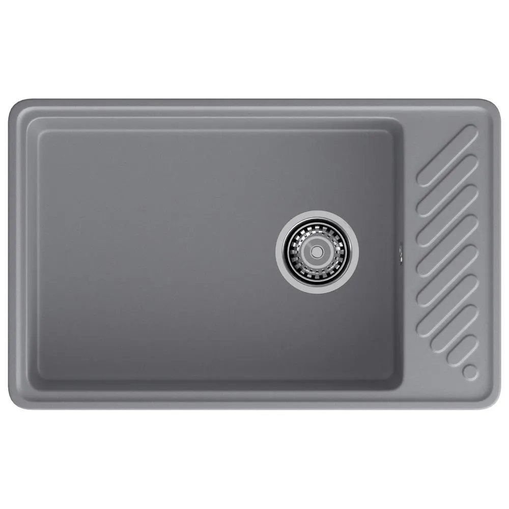 Кухонная мойка GranFest QUARZ 51, темно-серый