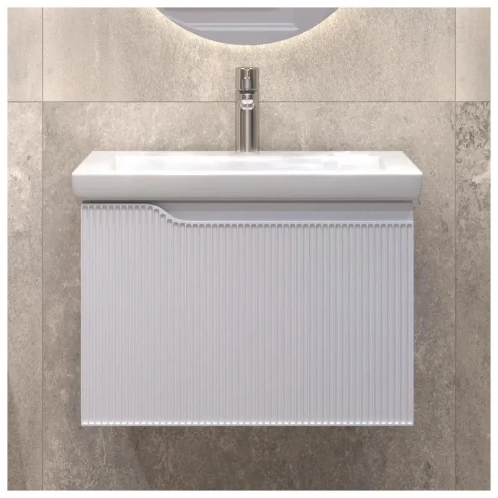 Тумба с раковиной подвесная VIGO Neo 339-com, 60 см