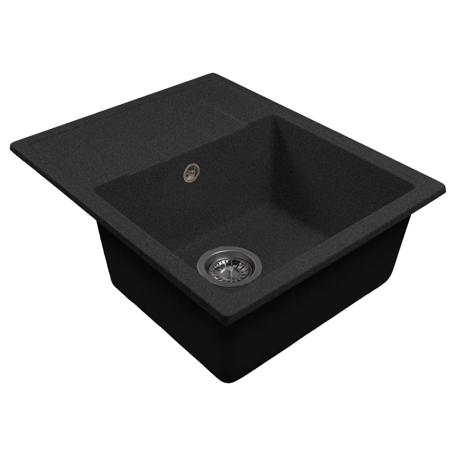 Мойка MIXLINE МЛ-ГМС103 (ML-GMS103) СТАНДАРТ с крылом, черный (308), 570*460*190мм (558116)