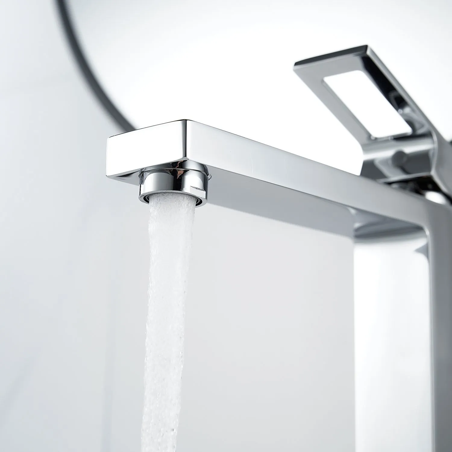 Смеситель для раковины высокий  Raffine F1196, хром