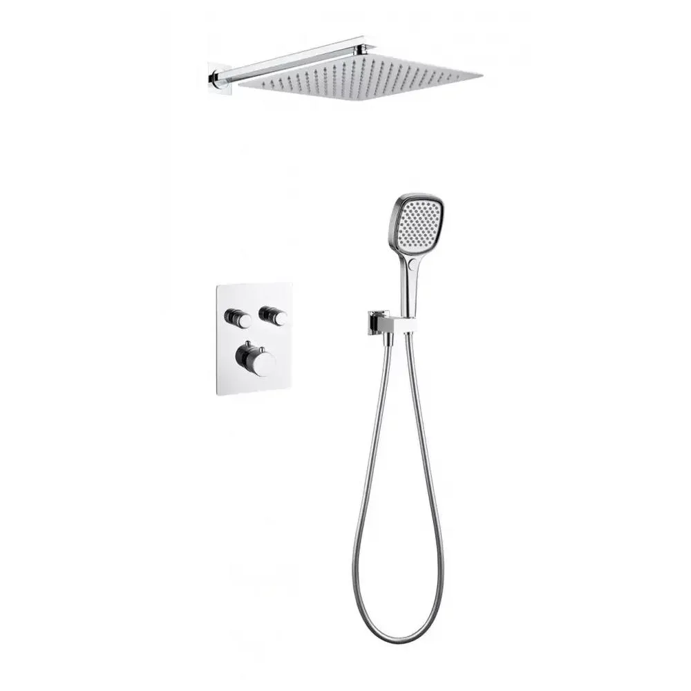 Душевая система встраиваемая (без излива) Grocenberg GB5040CR, хром