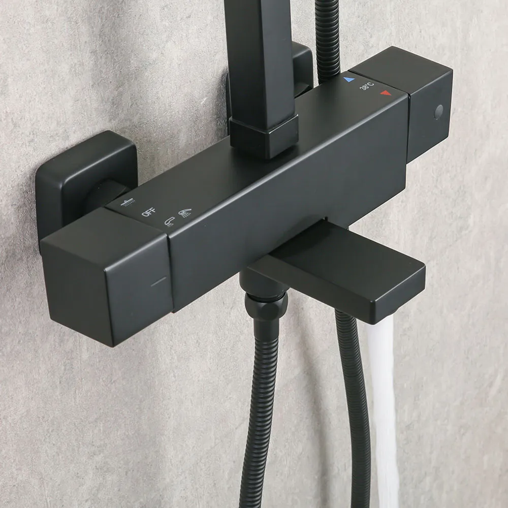 Душевая система GAPPO G2417-60, черный