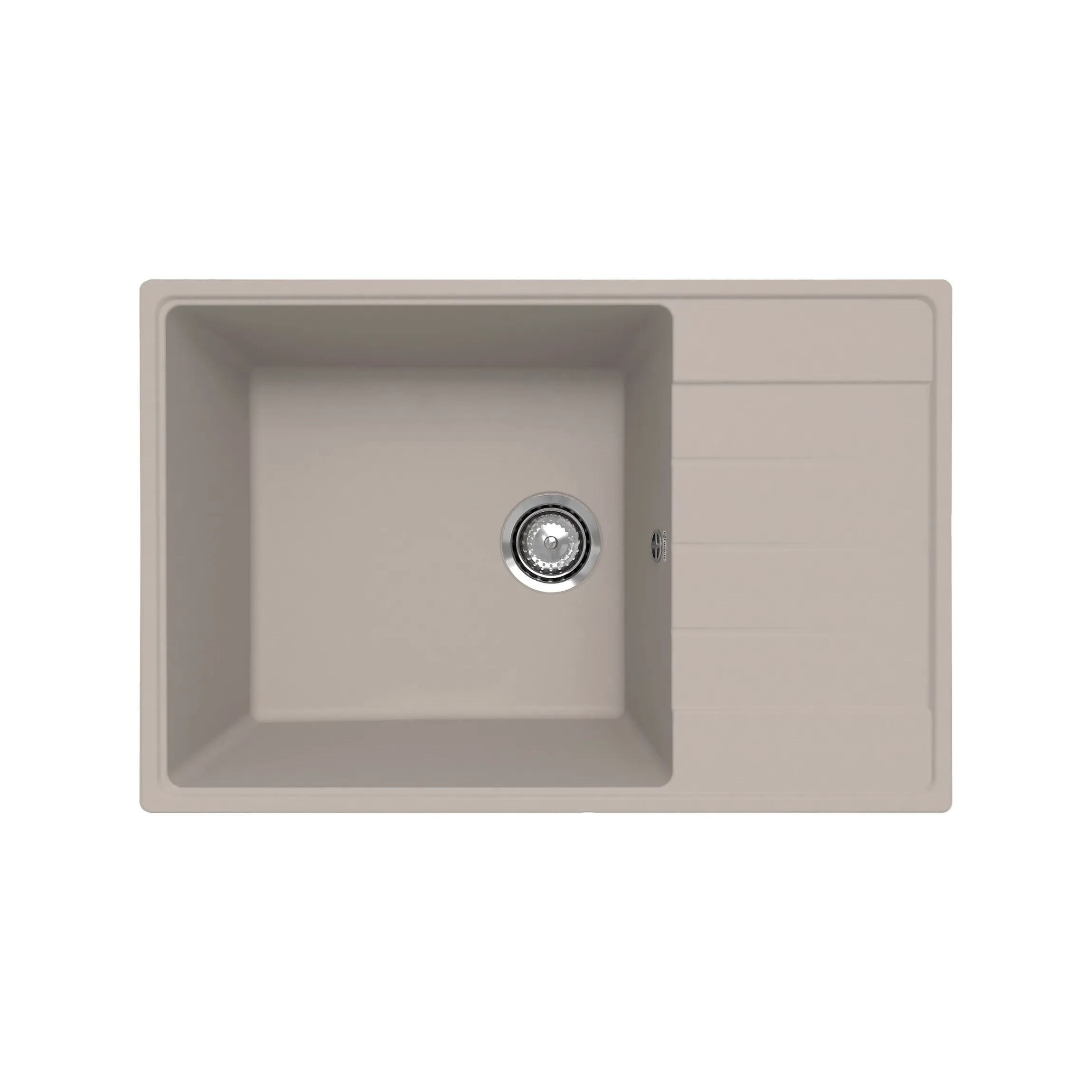 Кухонная мойка Ulgran Quartz Prima 760-02, лен