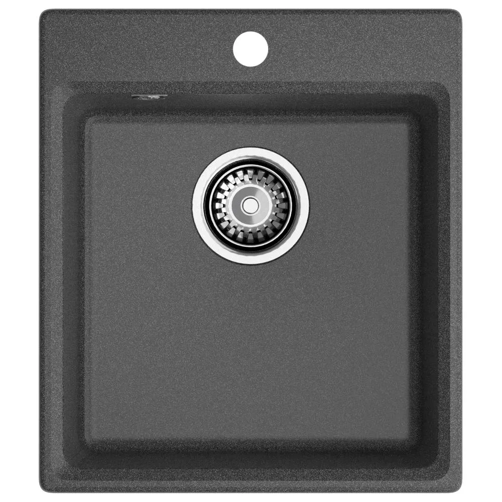 Кухонная мойка GranFest GF-LV-420, графит