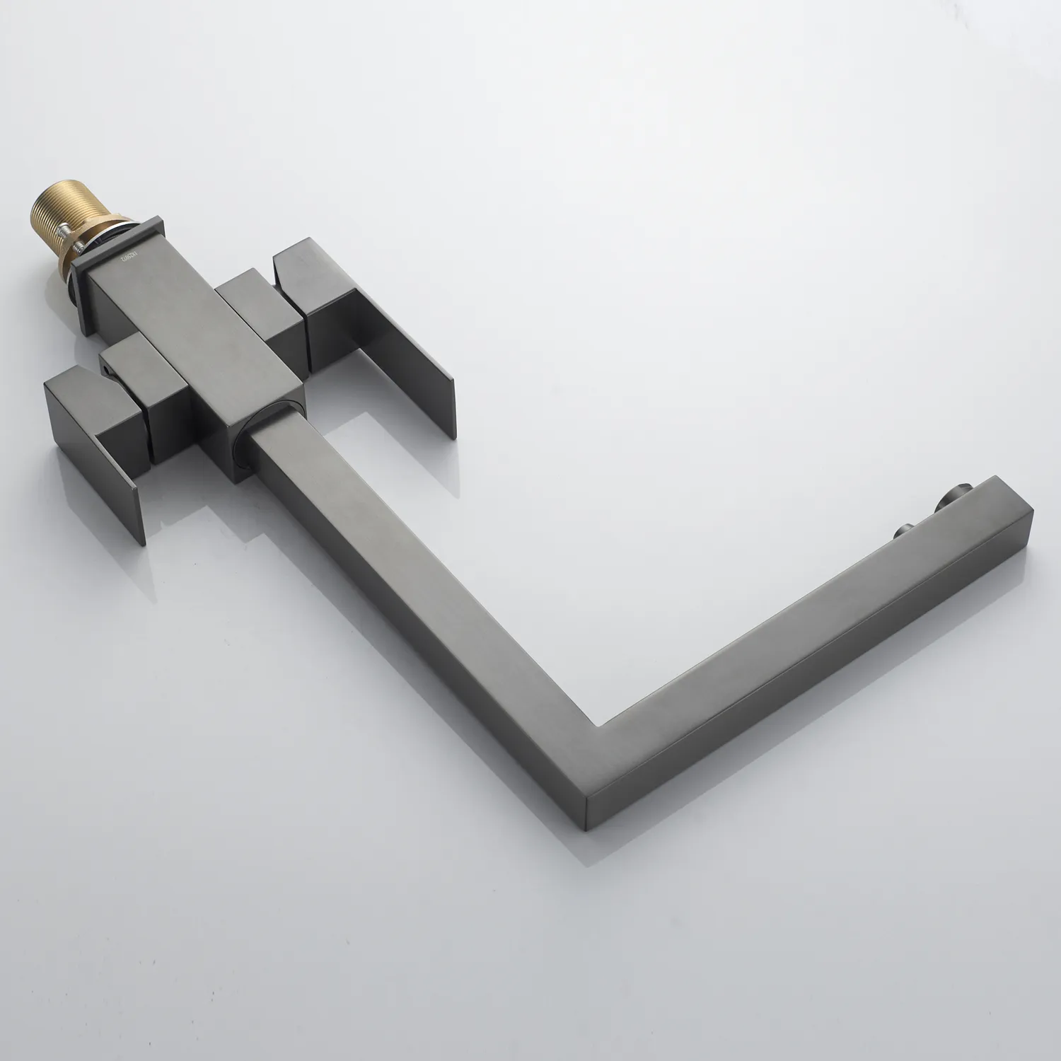 Смеситель для кухни с подключением фильтра Shevanik S148T, оружейная сталь