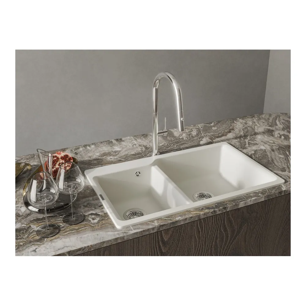 Кухонная мойка Rivelato AXEL X-90D, топаз