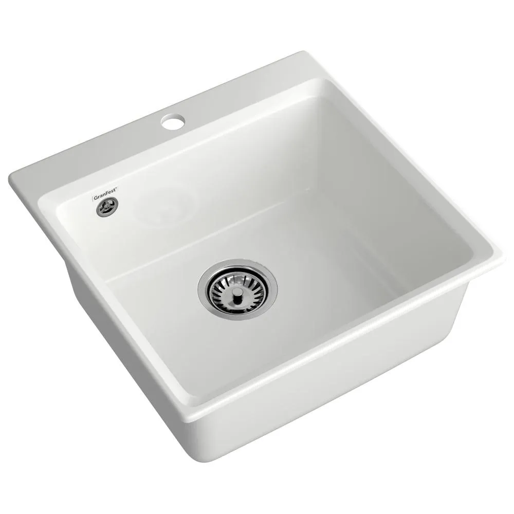 Кухонная мойка GranFest LEVEL 510, иней