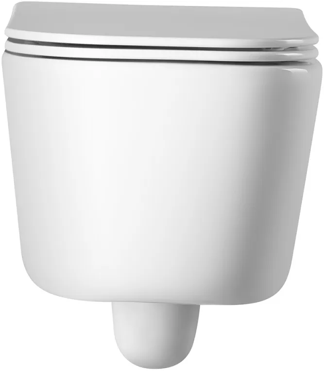 SET AQUATEK ЛУГАНО 4в1 (рама AQUATEK Standard INS-0000012+ крепеж KKI-0000002+клавиша KDI-0000010+унитаз ЛУГАНО AQ2002-00 с тонким сиденьем soft-close