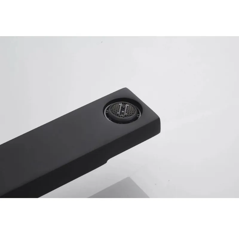 Смеситель для раковины высокий Knotlor KN-24/BL, черный