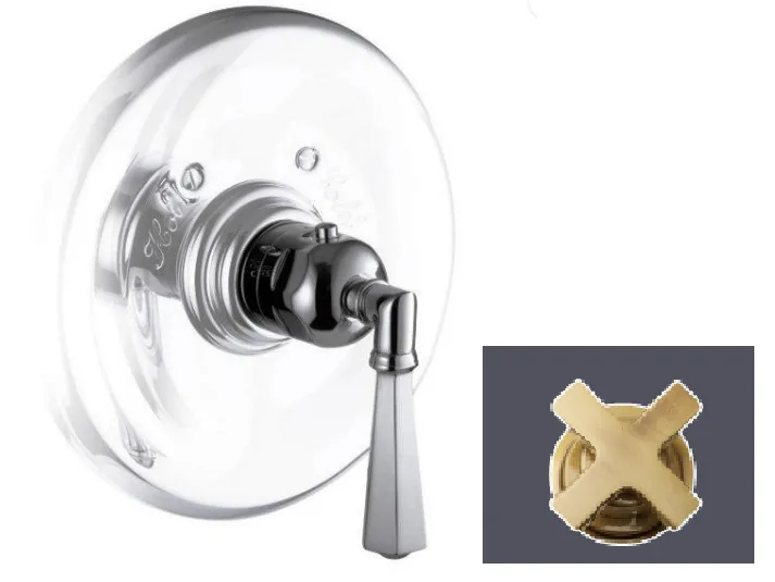 Смеситель для душа Nicolazzi Termostatico, на 1 потребитель, Bronzed Plated (4914EXT BZ 05)