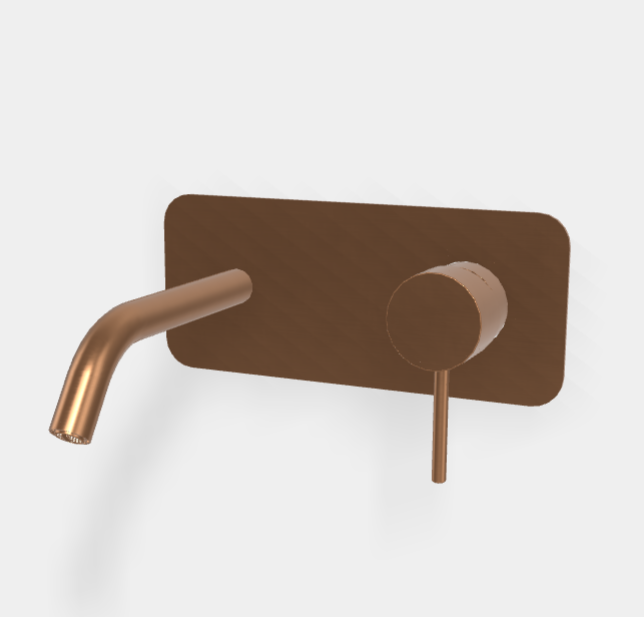 Смеситель для раковины Fima Carlo Frattini Spillo Up, бронза брашированная янтарная (F3051WX5ZS)