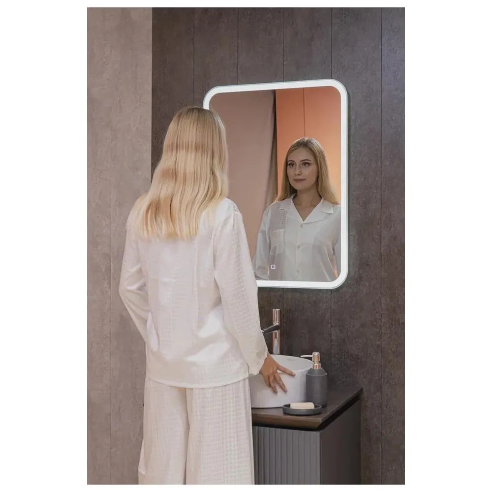 Зеркало Silver Mirrors Стив 600х800 (сенсорный выключатель)