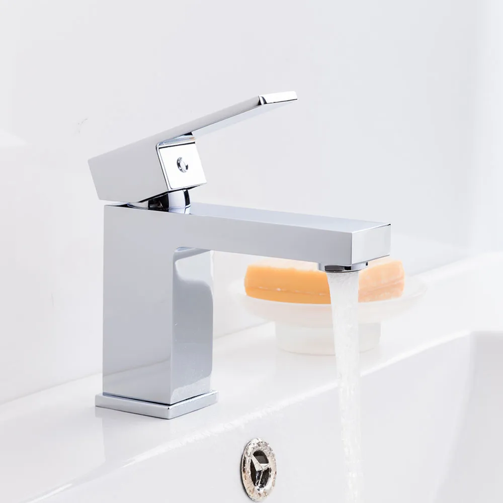 Смеситель для раковины Gappo G1039, хром