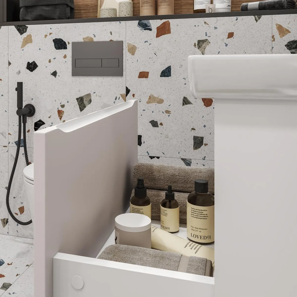 Тумба с раковиной напольная VIGO Finlay tn.FIN.COM.60.2Y, 60 см