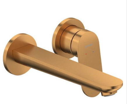 Смеситель для раковины Duravit Wave, бронза брашированная (WA1070004004)