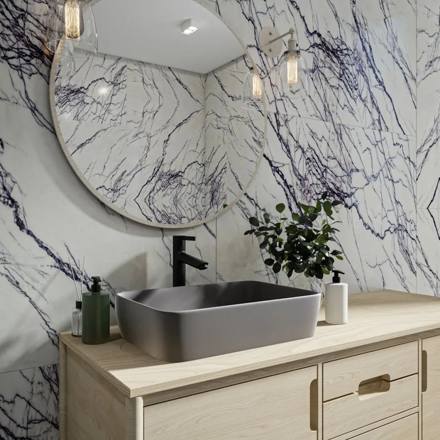 Раковина чаша Maretti UM13NS03-985, серая