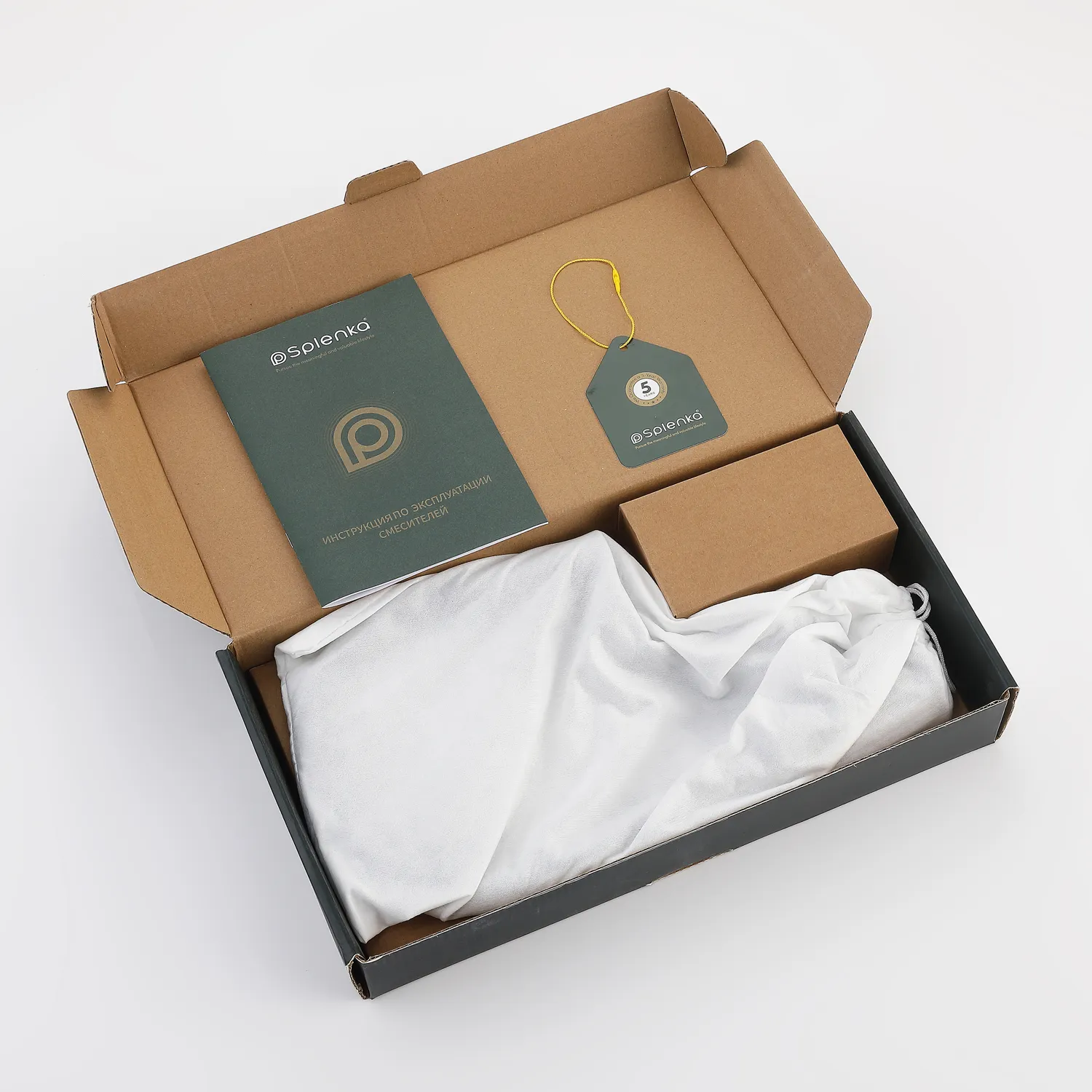 Смеситель Splenka для кухни с гибким изливом (S07.43)