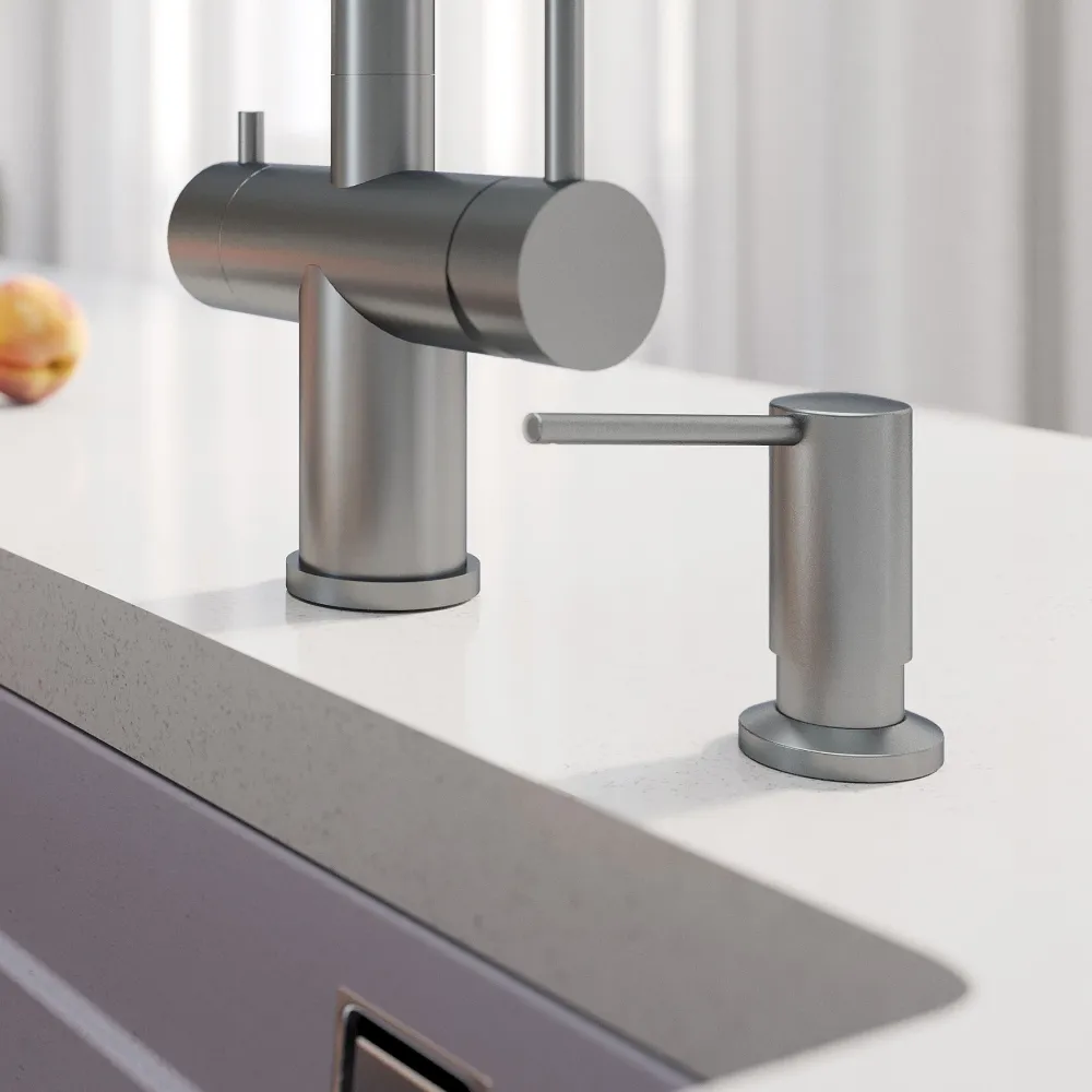 Дозатор для жидкого мыла Grandex Aqua Joy 900026, сатин