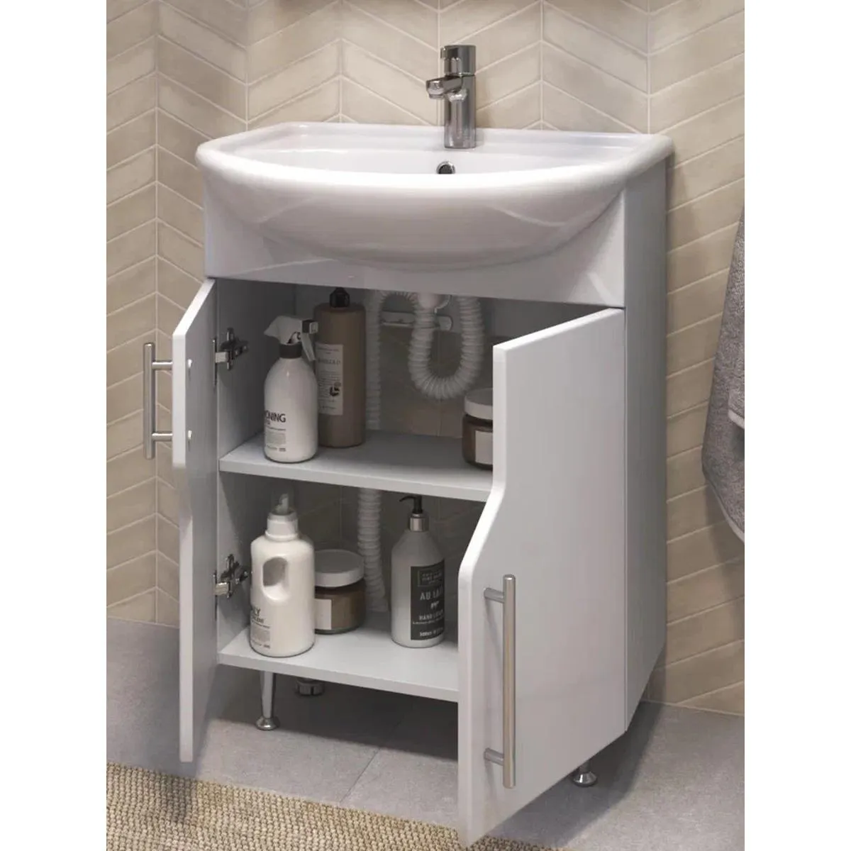 Тумба с раковиной напольная VIGO Turin 226, 60 см