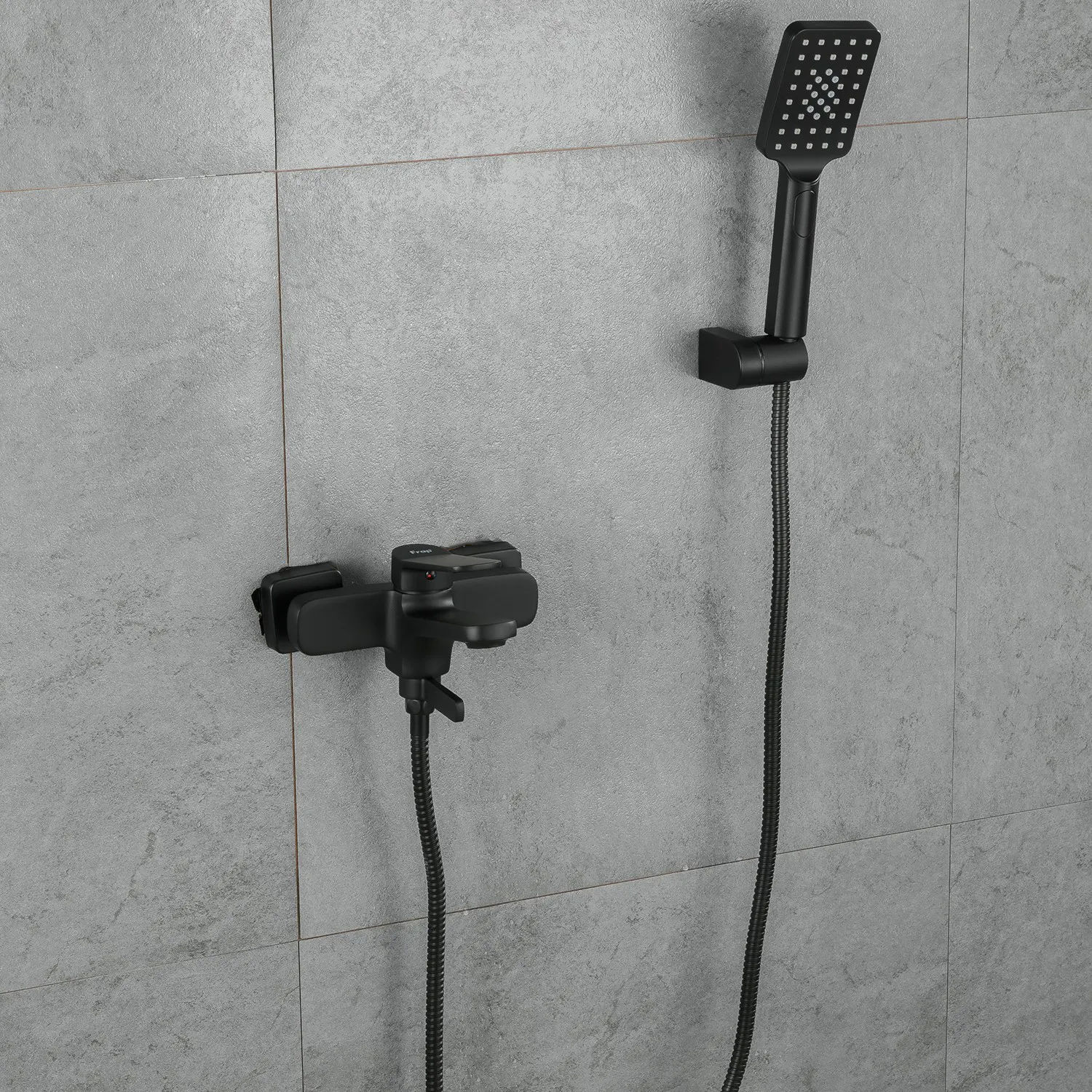 Смеситель для ванны FRAP F3262, черный
