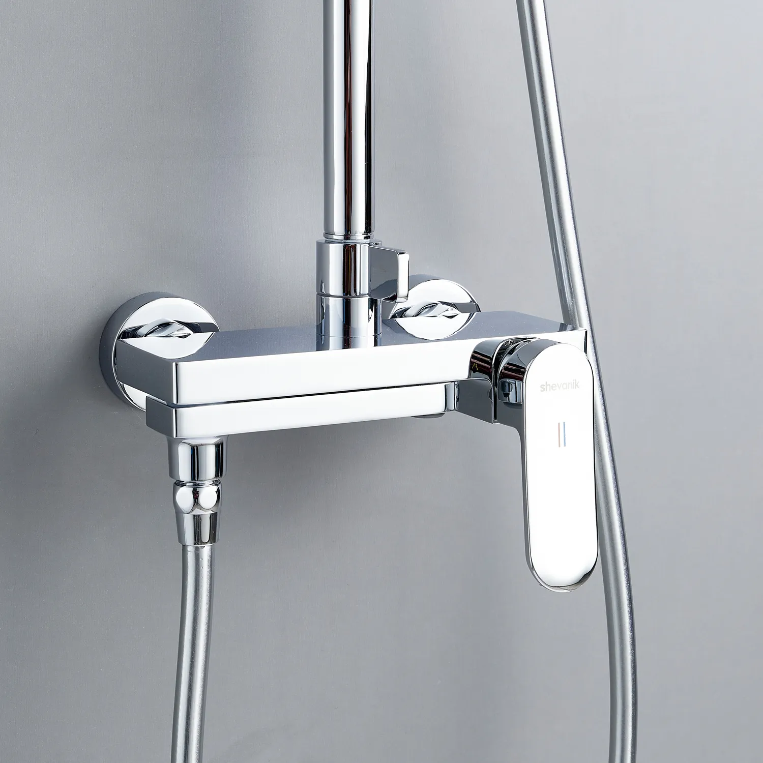 Душевая система Shevanik S4536, хром