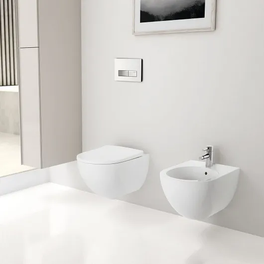 Биде подвесное Geberit  Acanto 500.601.01.2 альпийский белый