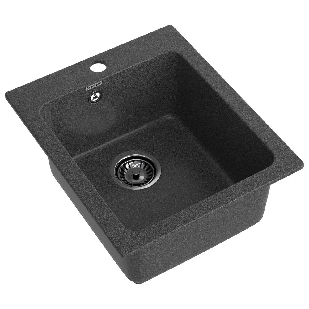 Кухонная мойка GranFest PRACTIK 505, графит