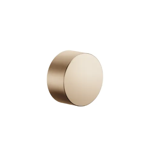 Вентиль Dornbracht Series specific, запорный, без розетки, 3/4", золото светлое сатинированное (Light Gold Satin) (36.608.740.27)