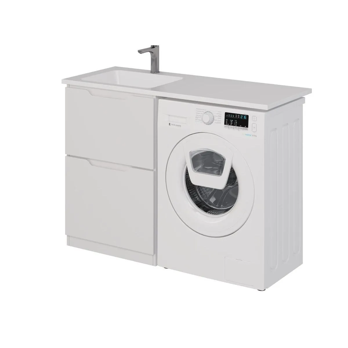 Тумба под раковину напольная Dreja Bona 60 см, белый