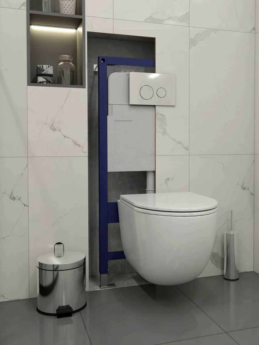 Клавиша смыва Maretti Elena AC12EA-015, хром