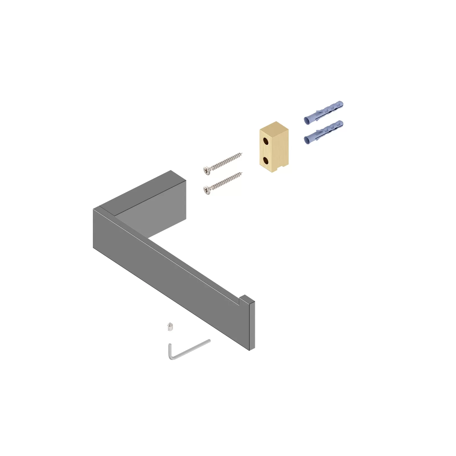 Бумагодержатель Timo Petruma черное золото (15241/18)