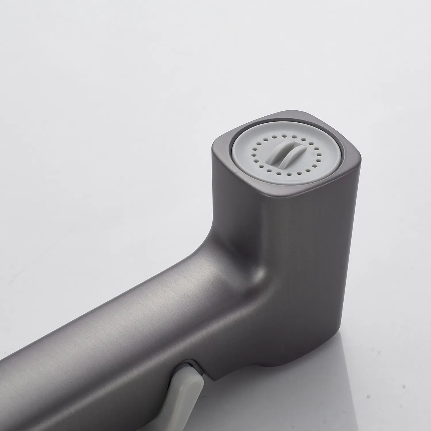 Гигиенический душ со смесителем Shevanik S6805T, оружейная сталь